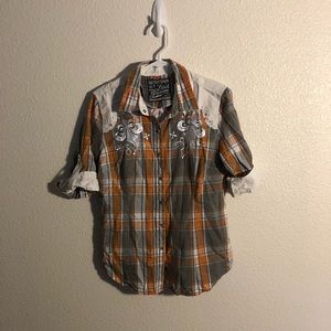 Affliction Button Up